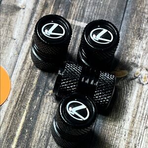 5for$10 Black Lexus Stem Caps Tire Valve Caps Car And Tire Accessories NWT